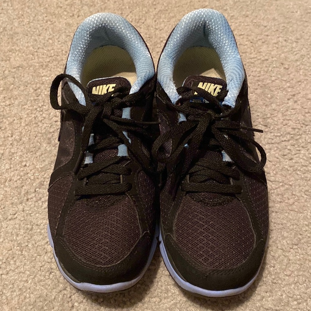 Nike Black & Light Blue Sneakers